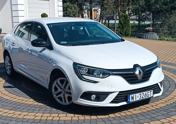 Renault Megane cena 48800 przebieg: 128000, rok produkcji 2017 z Mława małe 106